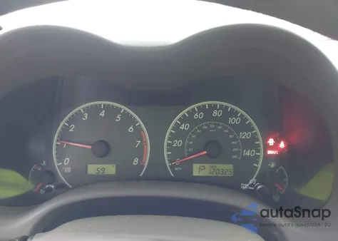 2010 Toyota Corolla Le z USA, uszkodzony, nr VIN 2T1BU4EE5AC321760